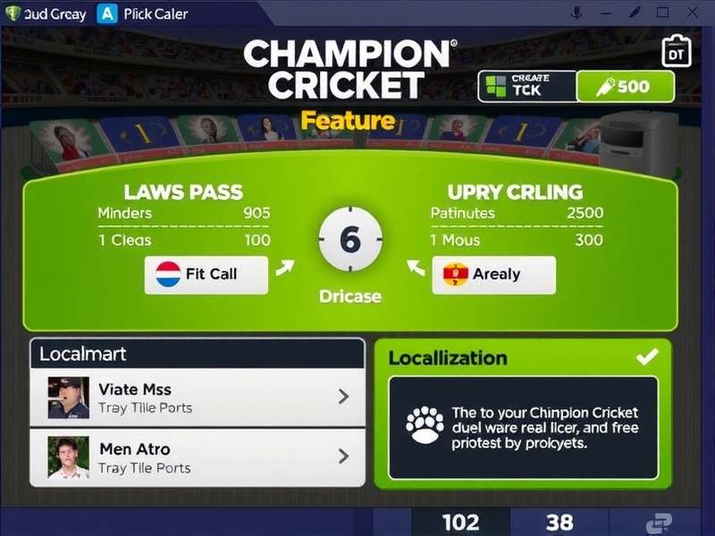Champion Cricket Duel Localization Features